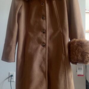 Vince Camuto Tan Trench Coat